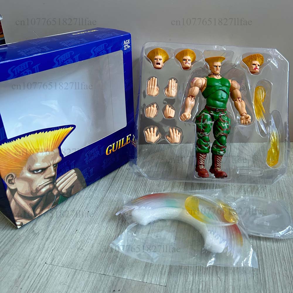 Ultra Street Fighter Кен Мастерс Storm Toys USFII: Финальные претенденты Гайл Рю Кен Фигурка-модель Игрушка Сочлененная Подвижная
