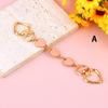 Bag Extension Chain Crossbody Heart-Shape Chain Strap Handbag Diy Hanging Buckle