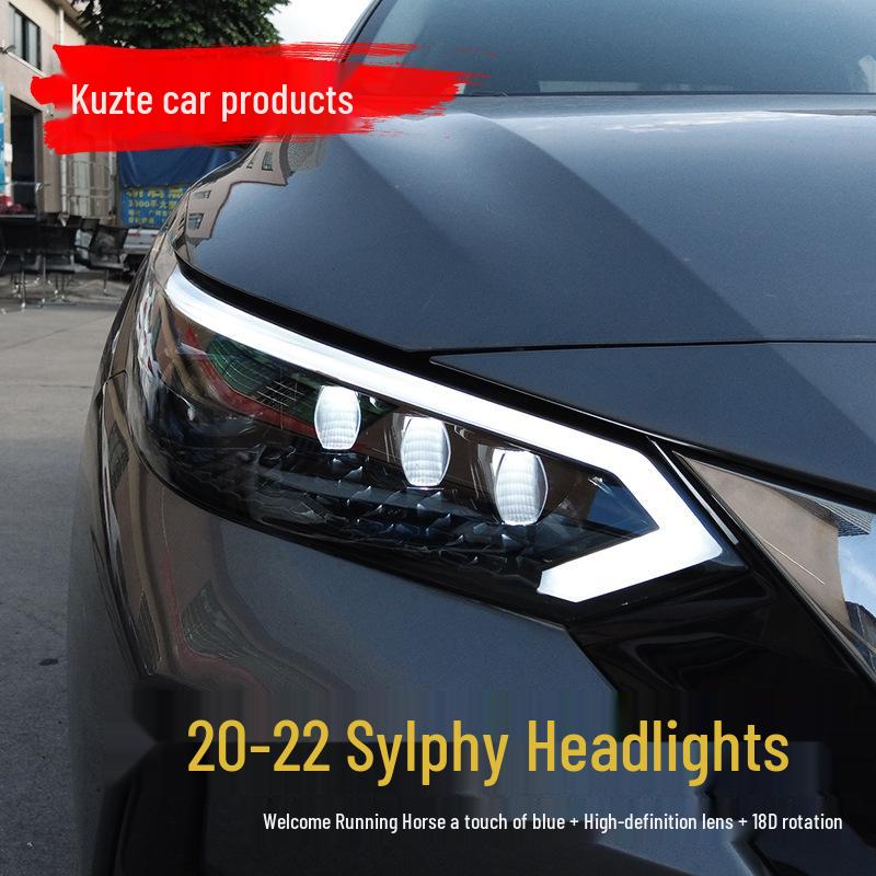 Sylphy 14th Gen 20-22 LED Daytime Running Lights Laser Bi-Xenon Headlight Assembly