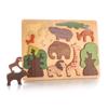 Promise Babe Wooden 11 Educational Montessori Shape Wooden 0 Years 1 Year 2 Years Children Baby Animal Puzzle, Pieces, Toy, Toy, Matching, Toy, Old,