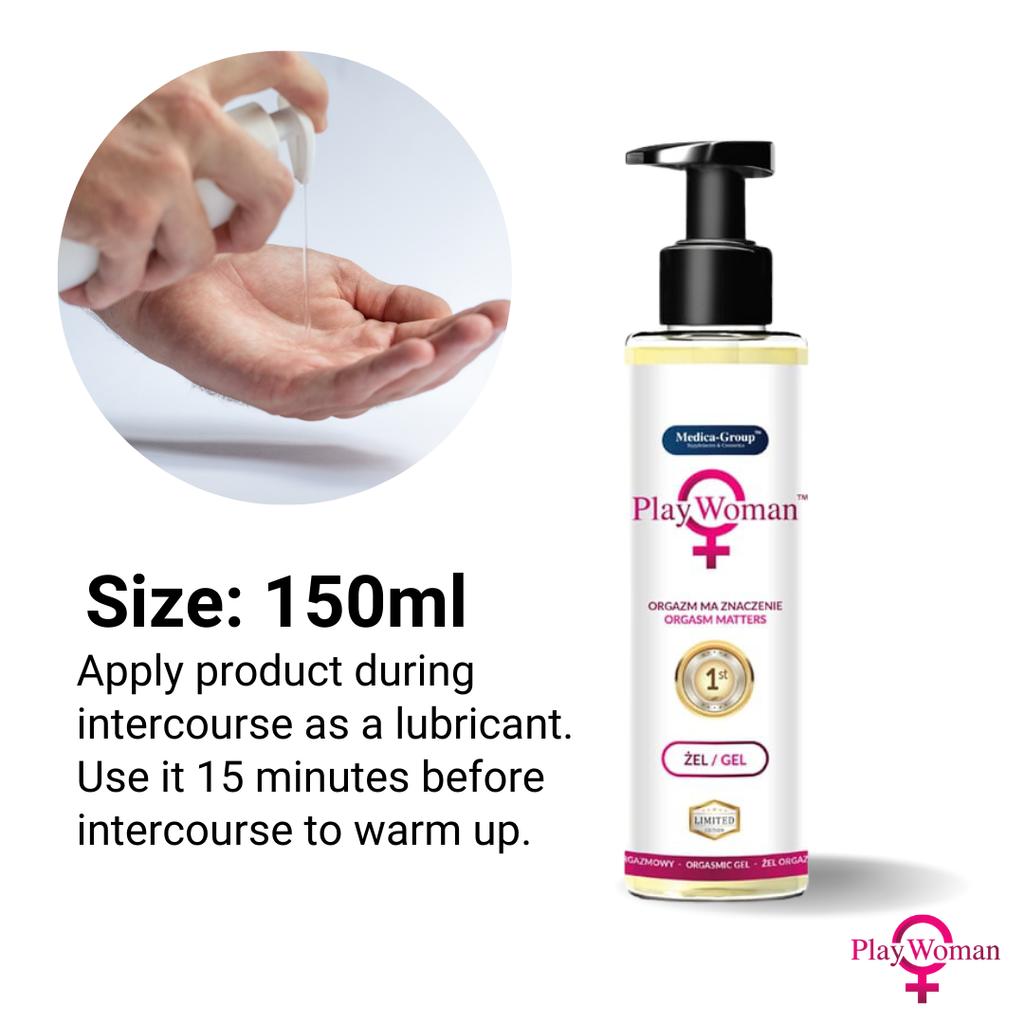 WinWoman Gel - Инновационная смазка и усилитель оргазма 2в1 - 150 мл