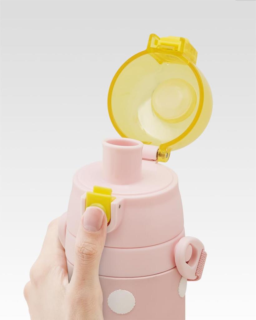 Бутылка для воды из нержавеющей стали Skater для прямого питья Sumikko Легкая и для охлаждения Вода для водных видов спорта с 3D-печатью Детская, для питья, 480 мл, Гураши,