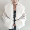 1Pc Women Thicker Shawl Warm Faux Fur Fluffy Scarf Winter Leather Collar