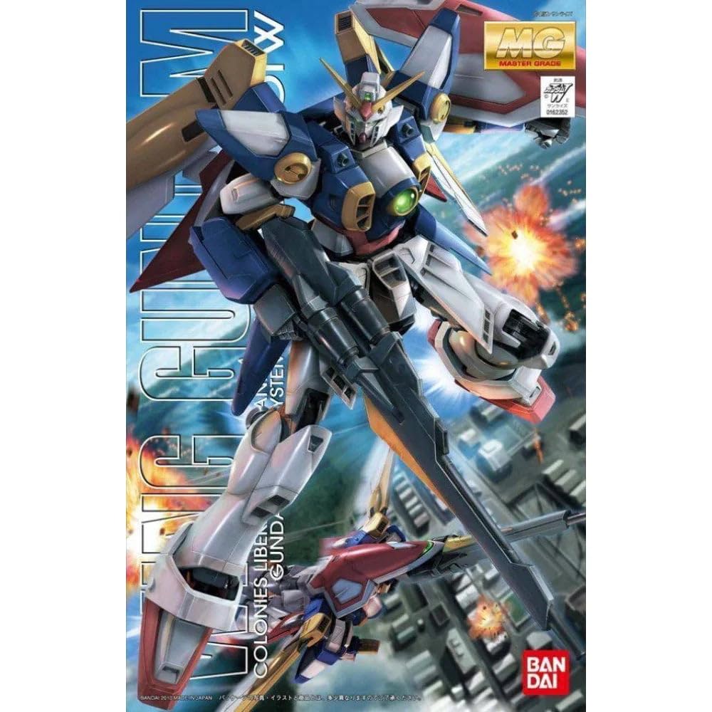 MG Mobile Report Gundam W Wing Gundam пластиковая модель масштаба 1/100 с цветовой кодировкой