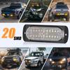 1 шт. Автомобильные стробоскопы 20 SMD мигающие сигнальные лампы светодиодные лампы для автомобиля светодиодные лампы аварийного водонепроницаемого света универсальные автомобильные аксессуары