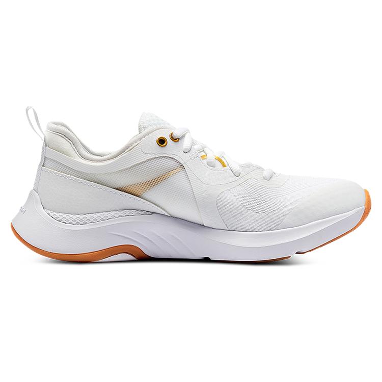 Under Armour Hovr Omnia Metallic 'Белый Металлик Золотистый Блеск' Женские 3025833-100