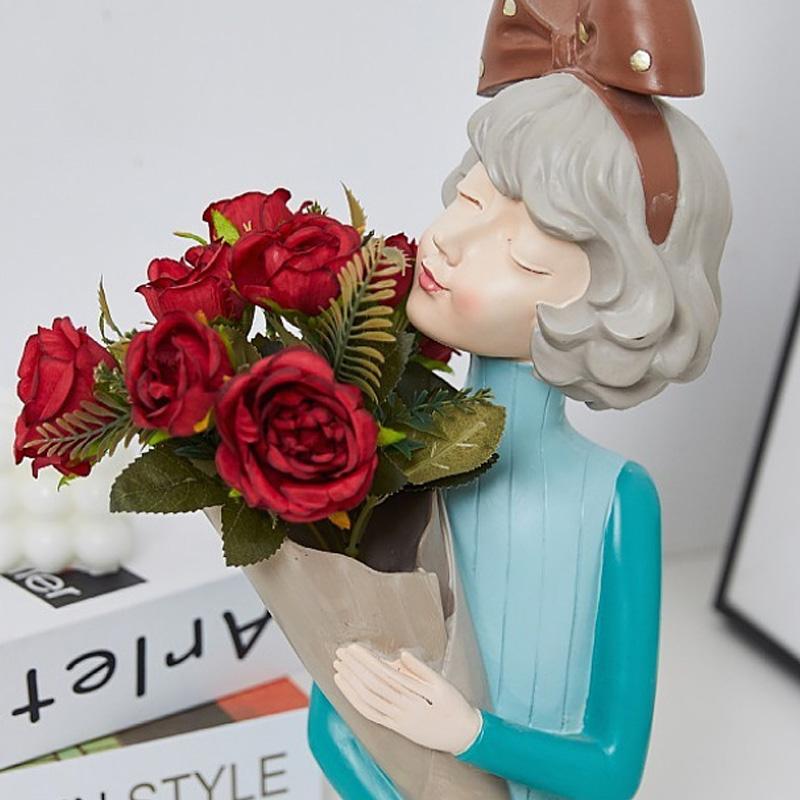 1 букет зеленый искусственный цветок искусственные цветы пион шелковый орнамент декор розы DIY стол