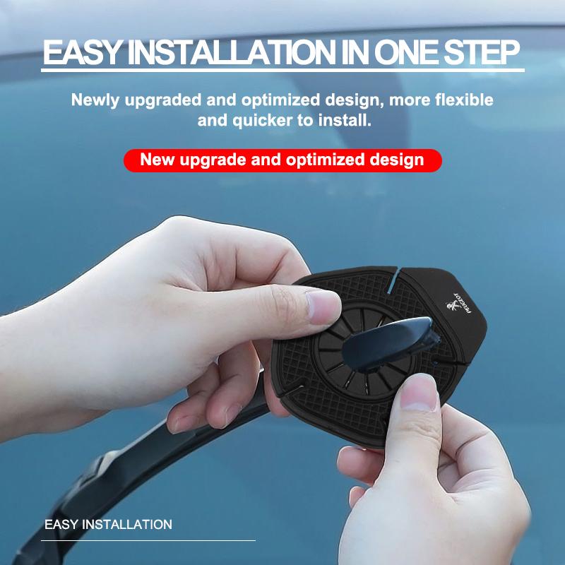 2 шт. Защитный чехол для дворников лобового стекла автомобиля, пылезащитный, эмблема дворника, стайлинг автомобиля для Peugeot 308 408 508 RCZ 208 3008 2008 206 207 108 406 407 408 206 207 208