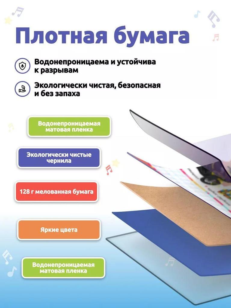 Детские книги Монтессори,русская книга,600 голосов,русский алфавит и цифры от 1 до 10.