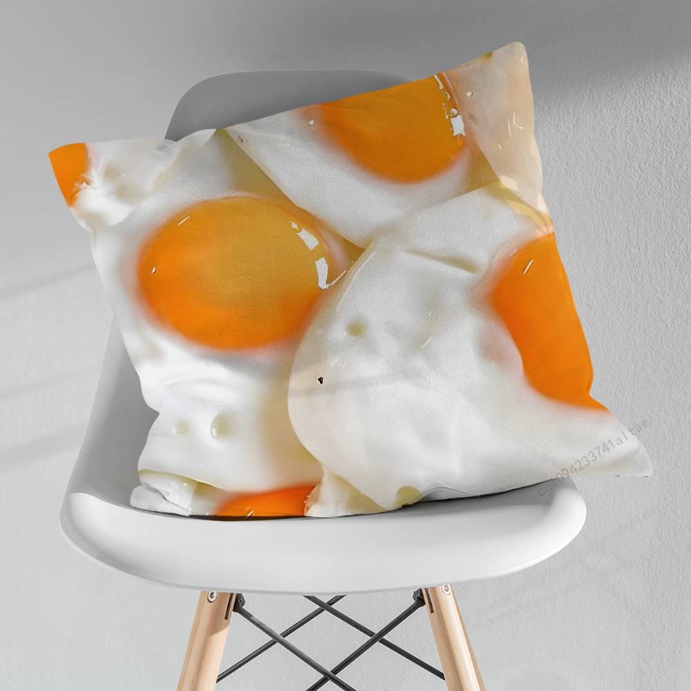 Food Art Fries Hamburger pillow over living room sofa cushion cover home decoration bedroom room bed pillow cover