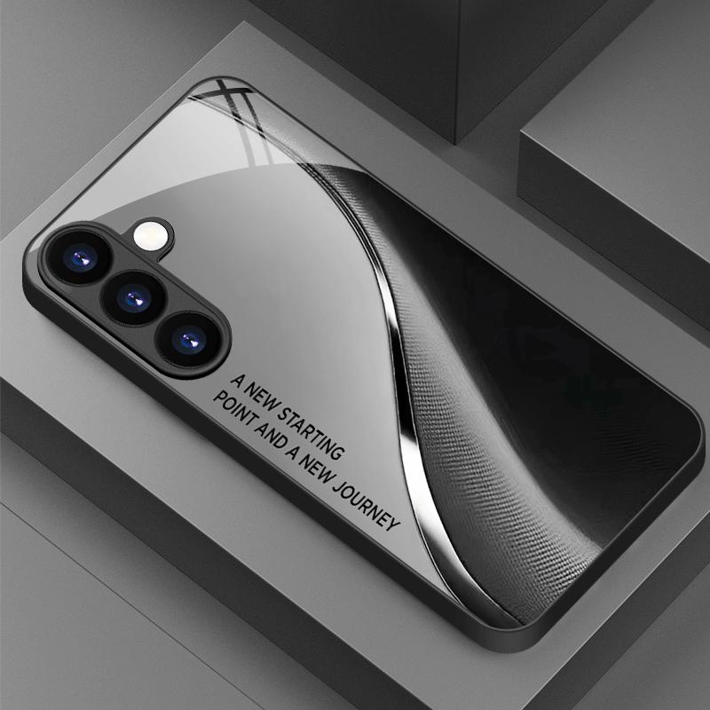 Phonecase Exquisite Style Business Metal For Samsung Galaxy S26 S25 S24 S23 S22 S21 Fe Ultra Plus Builtin Glass Various Styles