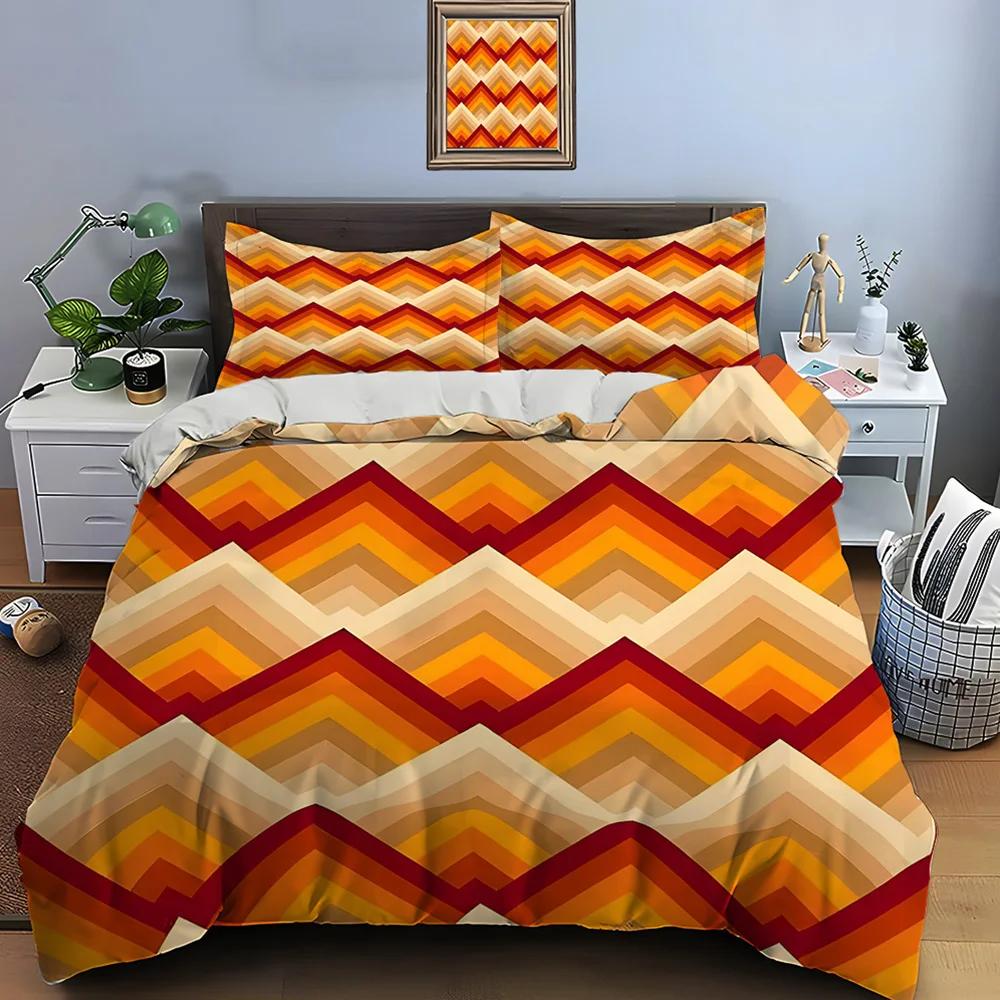 Comforter Geometric Designs Patterns Bedding Set 1 2 S Adult And Children Bedding Set Luxury Gifts