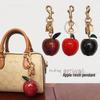 Красный кулон-брелок в виде яблока из смолы - Роскошный аксессуар