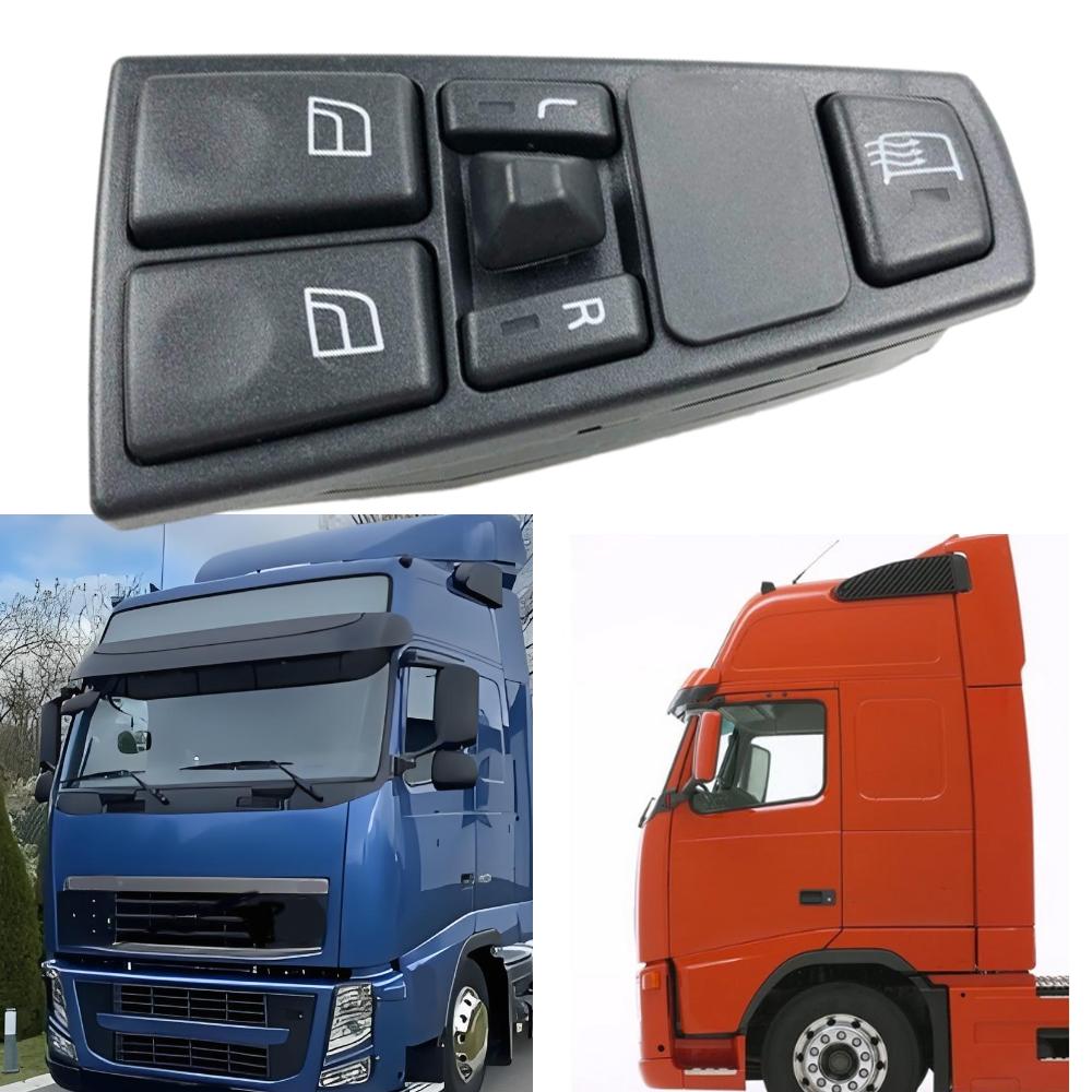 12 В/24 В электрический переключатель стеклоподъемника для грузовика Volvo FH12 FM12 VN VNL VNM 2004-2012 левый руль 20752917 21628532 22569484