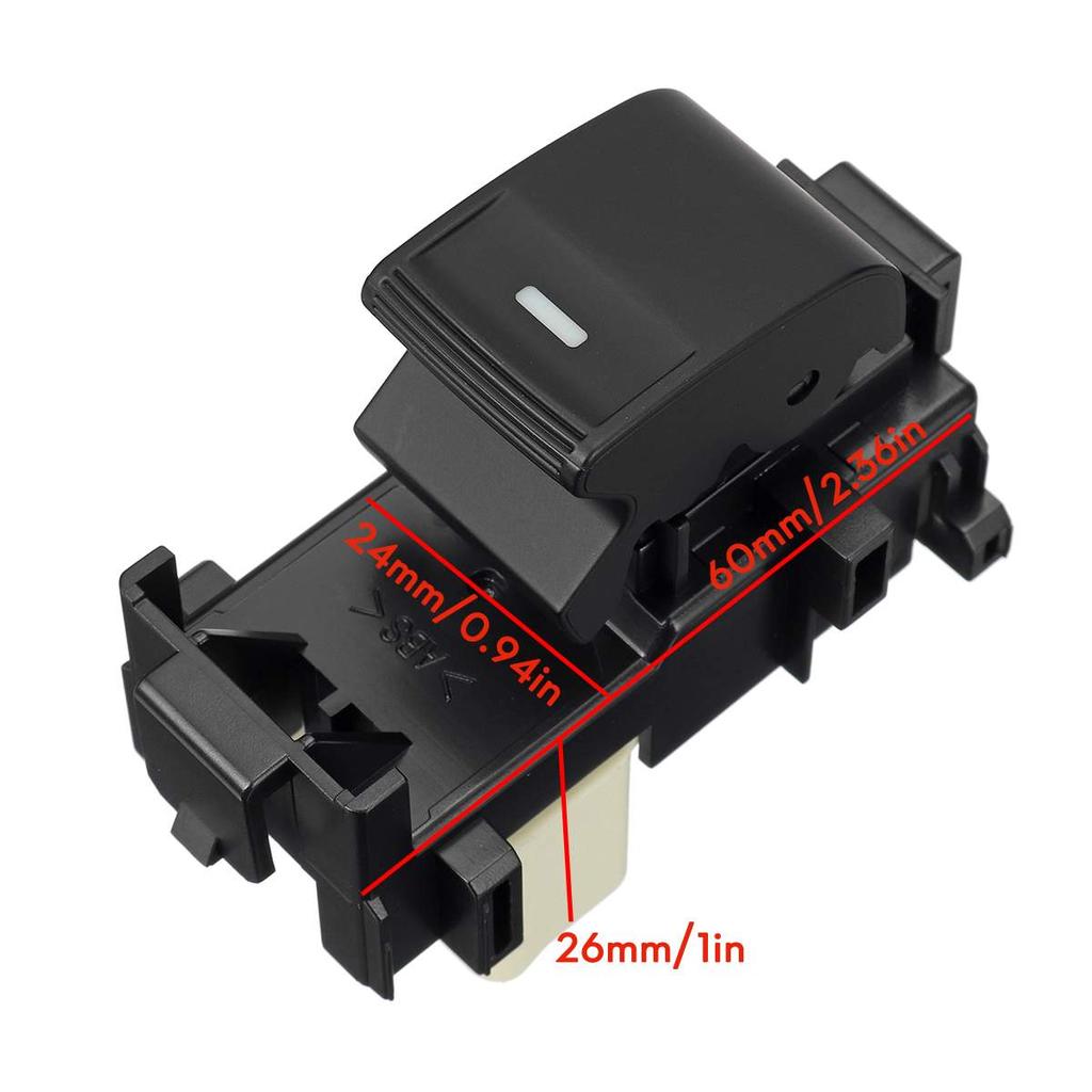Светодиодная подсветка Кнопка управления стеклоподъемником со стороны пассажира Для Toyota RAV4 Для Camry Для Corolla Auris Cruiser