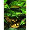 Huacan 5D Diamond Painting Full Square Cat Rhinestones Pictures Animals Diamond Embroidery Diamond Mosaic