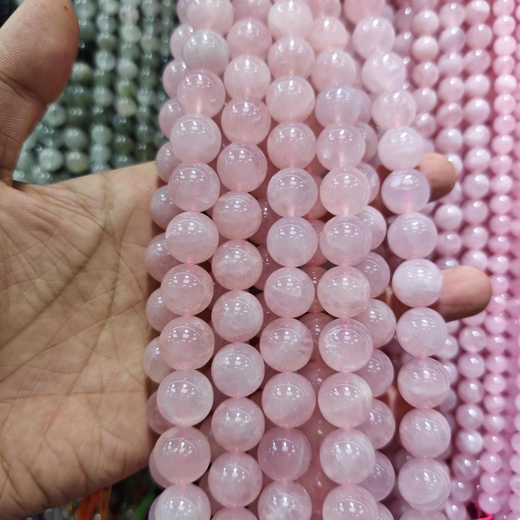 Швеция Натуральный Камень Розовые и Фиолетовые Бусины Коллекция: Розовый гранат, Хрусталь, Фиолетовая лошадь для изготовления ювелирных изделий.