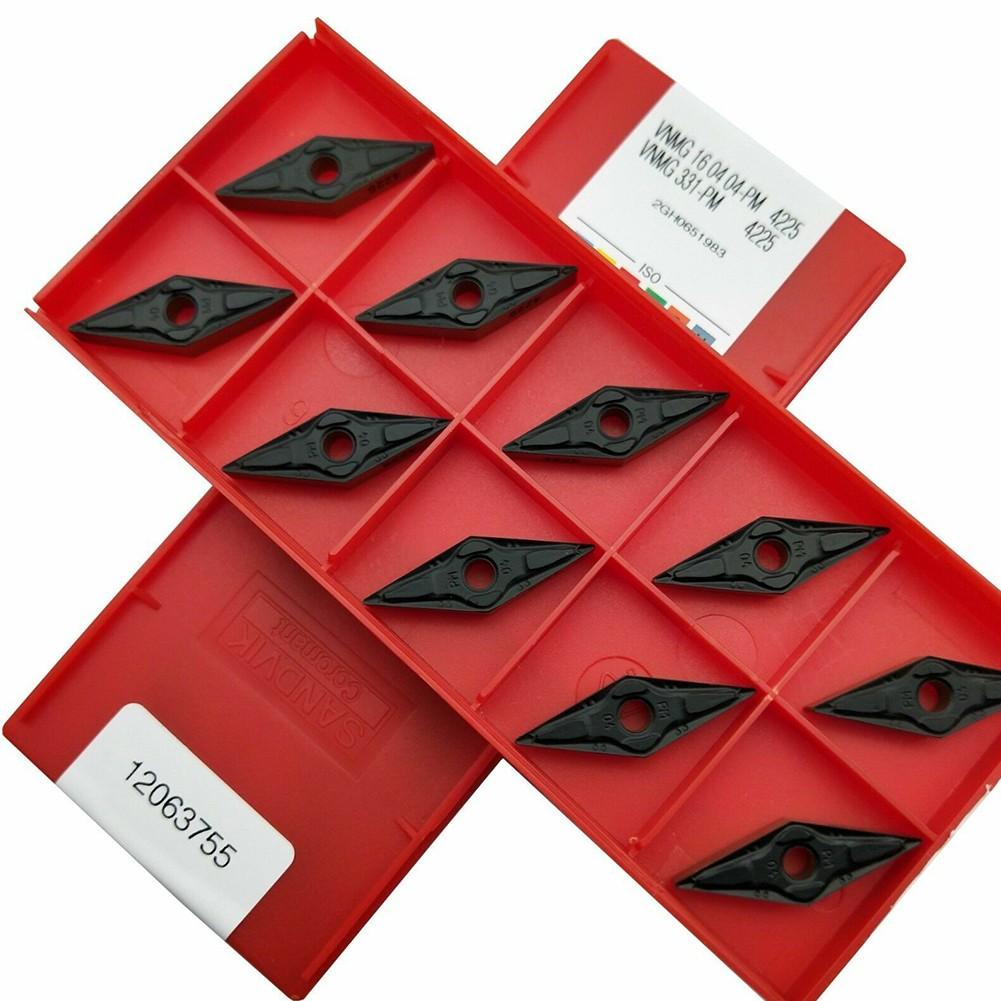 10 шт. Новые VNMG160404-PM Марка 4225 VNMG 331-PM Твердосплавные пластины для ЧПУ