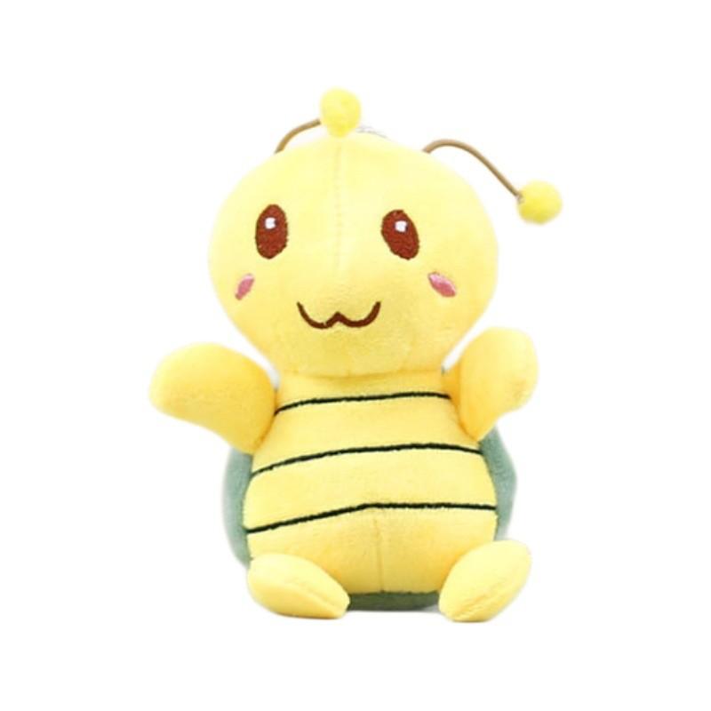 Cartoon Cute Turtle Plush Keychain Soft Short Hair Bag Charm Collection Toy