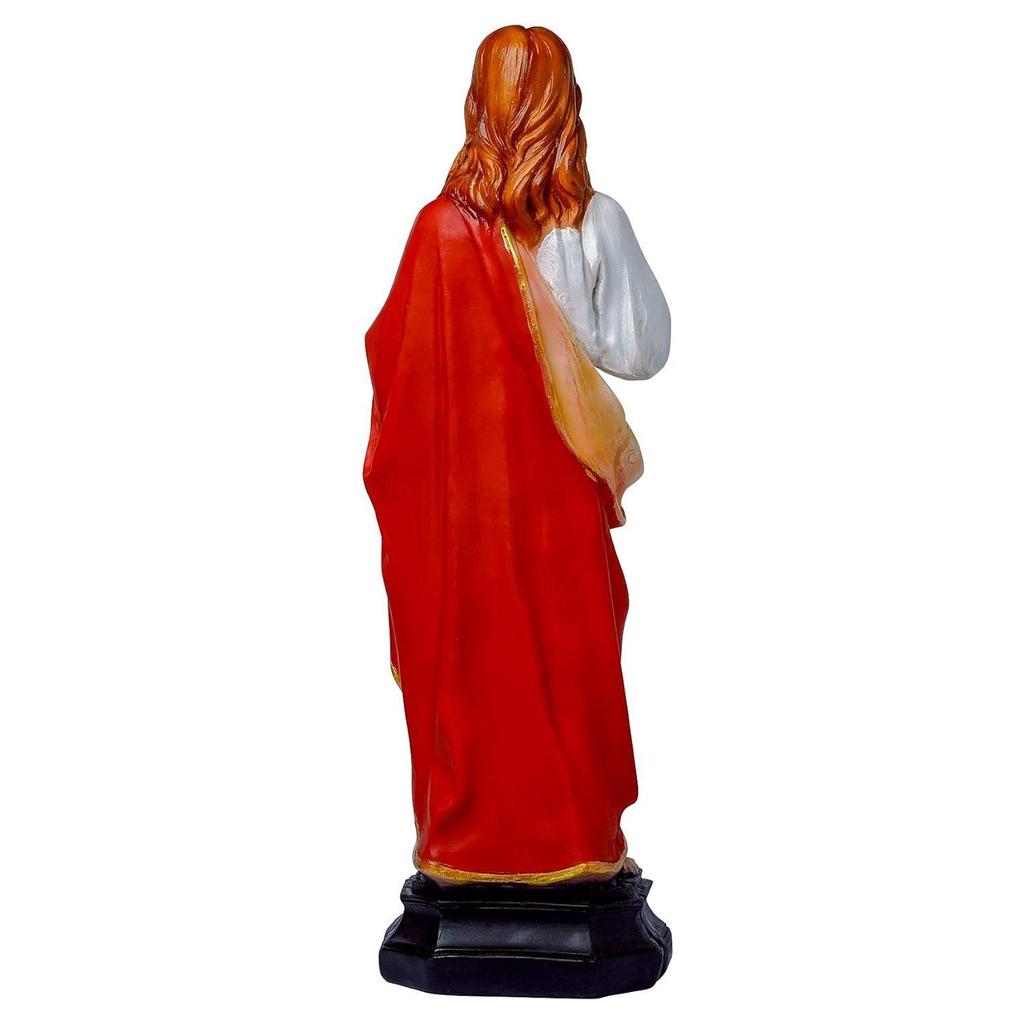 Jesus Statues Big Christian Gifts for Home Decor God Idol Showpiece Catholic Holy Decoration for Table Wall Decorative Figurine