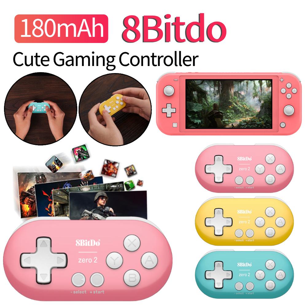 8Bitdo Cute Gaming Controller BT Gamepads Portable 180mAh Wireless Joystick NS Game Controller For NS Windows Raspberry Pi MACOS