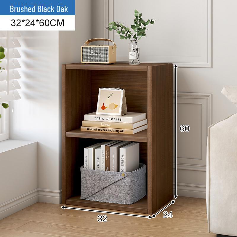 Компактная угловая книжная полка: Небольшой узкий стеллаж для хранения вещей дома или в офисе