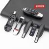 AABKT1 Smart Remote Key Shell Case For Porsche 718 911 Panamera Cayenne 2017 2018 2019 2020 Porsche 3 Button Fob Keyless Key Cover