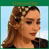 Middle Inspired Eastern Head Chain With Multilayer Circles For Women Occasion
