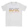 Футболки THUNDERSTRUCK AC-DC для мужчин, хлопковые винтажные футболки, футболки с круглым вырезом, топы с коротким рукавом, большие размеры