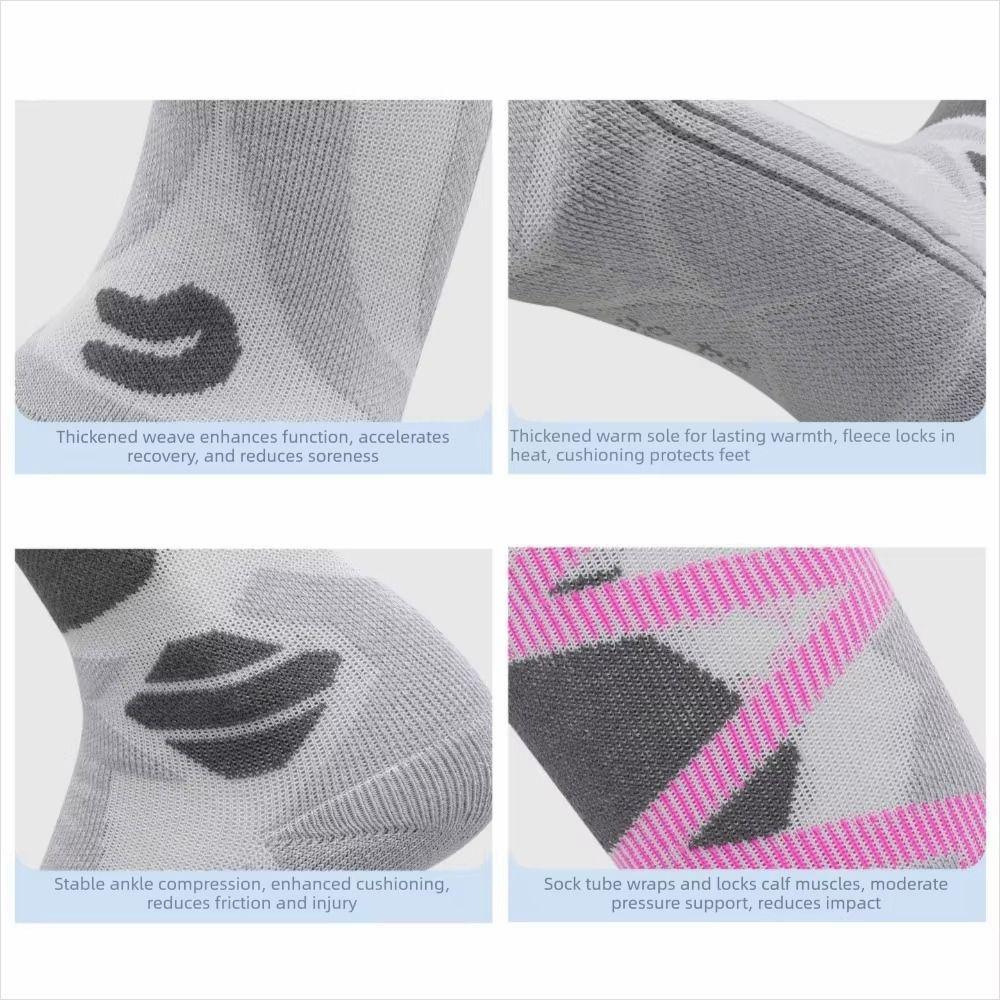 Warm Thick Skiing Socks Moisture Wicking Thermal Wool Socks Snowboarding Socks Outdoor Sport