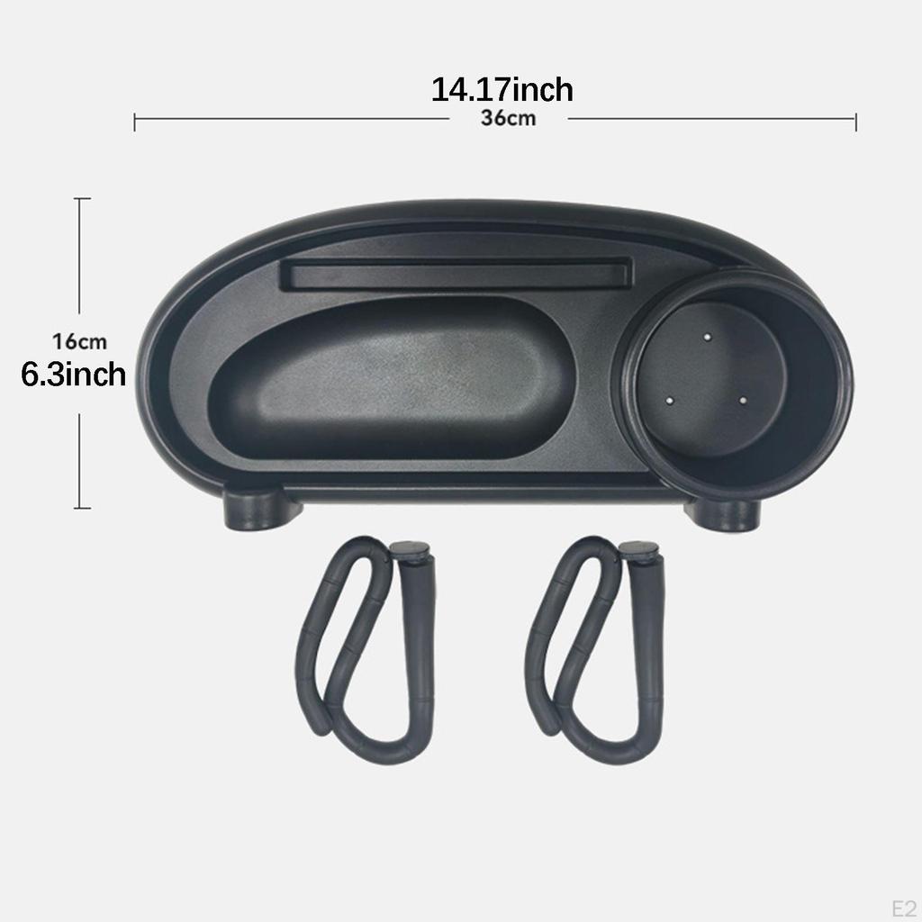 Универсальный поднос для закусок, держатель для закусок, легкая установка, органайзер, устойчивый, многофункциональный, с подставкой для стакана/телефона