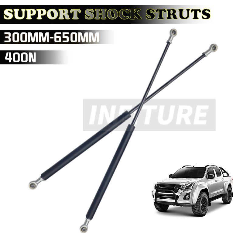 2pcs 300/350/400/450/500/550/600mm 300N Car Gas Struts Spring Shocks Lift Supports RV Windows Storage Damper Camper Back Window