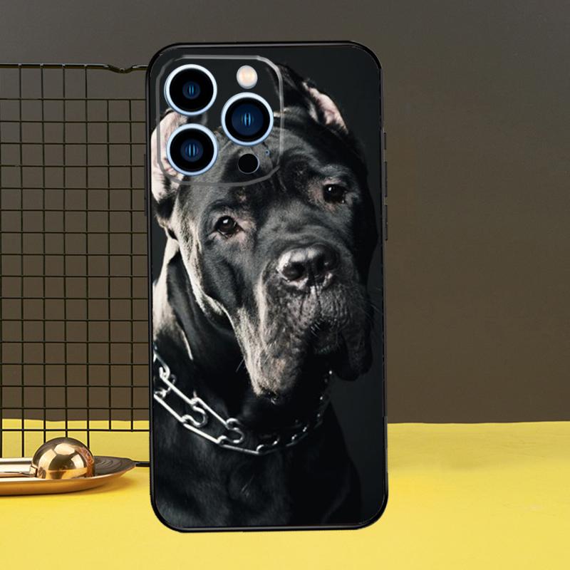 Итальянский чехол для телефона с собаками кане корсо мастиф для iPhone 12 11 14 Pro MAX XR X XS Max, чехол для iPhone 13 Pro Max 7 8 Plus SE2
