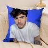 Internet Celebrity Fede VVigevani Cushion Cover Silky Short Plush Invisible Zipper Dustproof Sofa Pillow Case for Home Decor