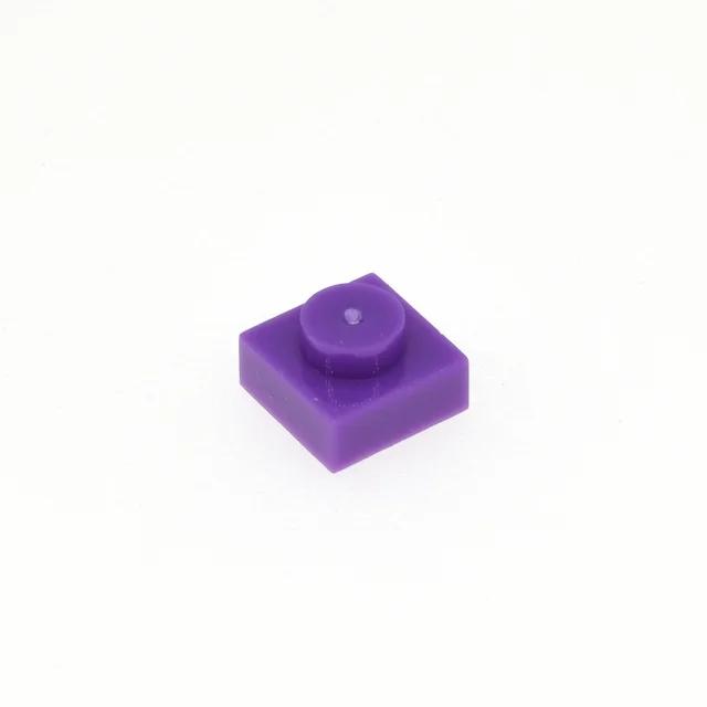 20 шт. Детали MOC 3024 Пластина 1x1 Совместимые Кирпичики DIY Сборка Строительные Блоки Частица Детская Головоломка Мозговая Игрушка Подарок