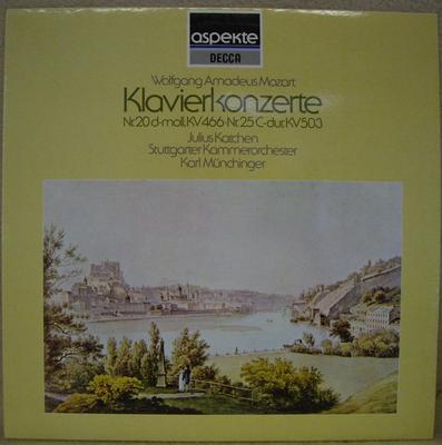 LP Пластинка JULIUS KATCHEN STUTTGARTER KAMMERO Wolfgang Amadeus Mozart Концерт для фортепиано 642432 DECCA Германия Классика Б/У