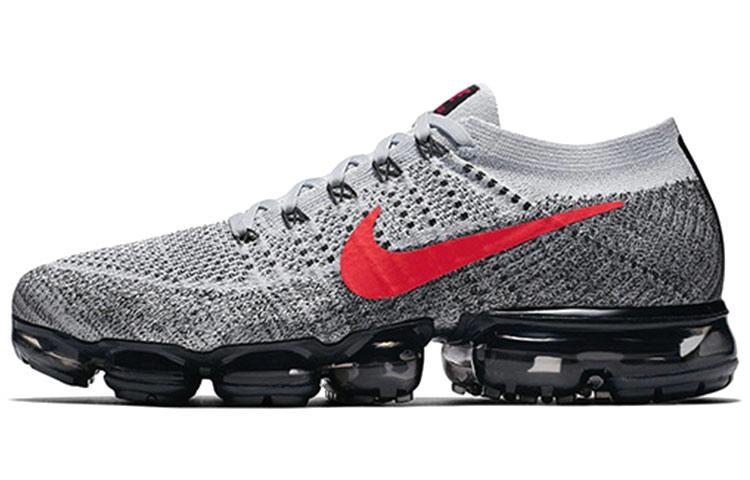 Nike Air VaporMax Platinum Red Black 849558-020