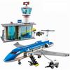 694PCS Manned Passenger Aircraft Building Blocks Bricks Space Shuttle Model Compatible 60104 Toys Kids Gifts