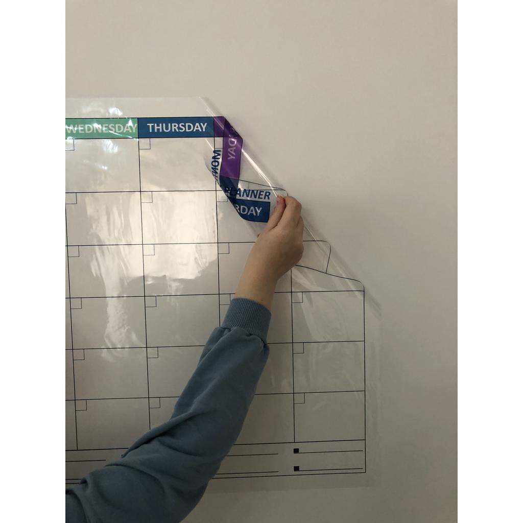 Ежемесячный планировщик Smart Paper Planner Бумажная доска Blackboard Blackboard Calendar Monthly Monthly English