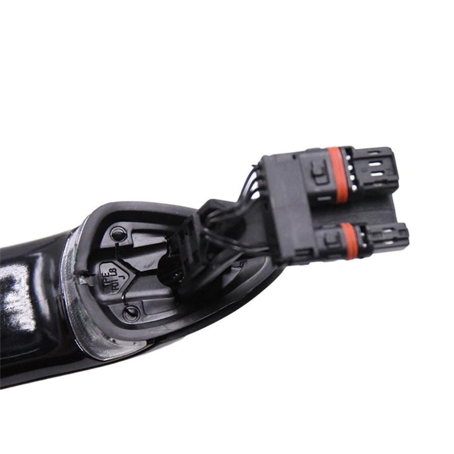 1x Black Car Exterior Front Left Comfort Door Handle 51217231931 For BMW F10 F01