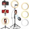 Desktop Led Lamp Led  Ring  Light With Tripod Stand Mini Led Camera Light With 3 Light Modes 10