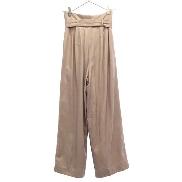 SNIDEL SWFP211143 Брюки с высокой талией и защипами розовые Женские Б/У