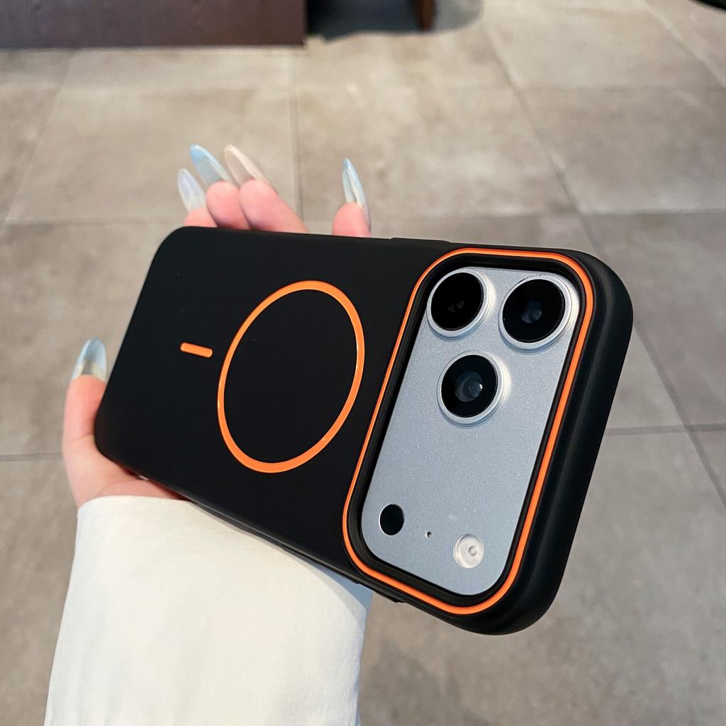 Роскошный силиконовый магнитный чехол для телефона для iPhone 18 17 16 Pro Max 15 14 Pro 13 12 Plus Для Magsafe Беспроводная Защитная задняя крышка