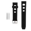 20mm Watch Band Silicone Pin Buckle Waterproof Sweat Proof Watch Strap