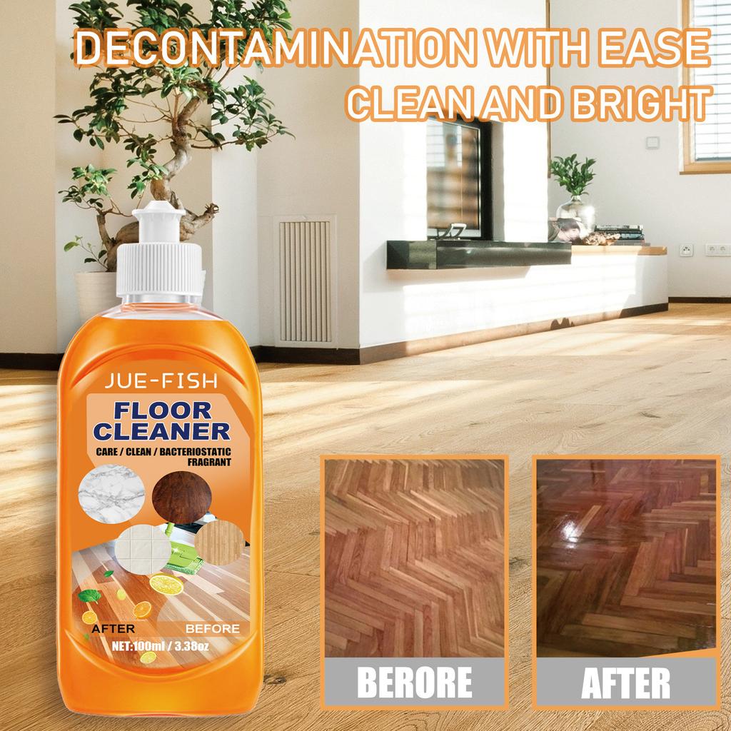 Powerful Decontamination Floor Cleaner Wood Floor Stain Remover Cleaning Descaling Polishing Brightening 100ml