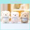 Delightful Plush Bear Doll Super Soft Keychain Perfect For Kids Gifts And Collecting