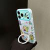 Житель Бичбурга Применить Чехол для iPhone 17promax iPhone 15 Силиконовый 16 Милый 14 Вращающаяся подставка