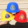 Fireman Hat Toy Color Ultralight High Durability Bright Fireman Firefighter Hat Educational Role Play Helmet Toy