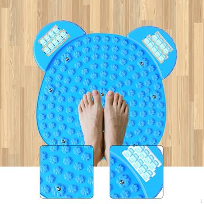 Подушка для массажа стоп Акупунктурный коврик Портативный коврик с частицами для стояния Рефлексология Ходьба Каменная дорожка Точка