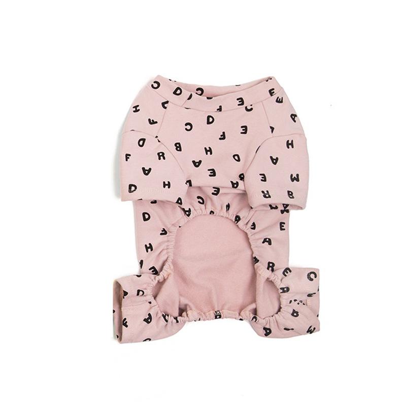 Зимняя теплая пижама для французского бульдога для маленьких собак, хлопковый комбинезон с надписью для щенков, комбинезон для корги, сиба-ину, костюм талисмана